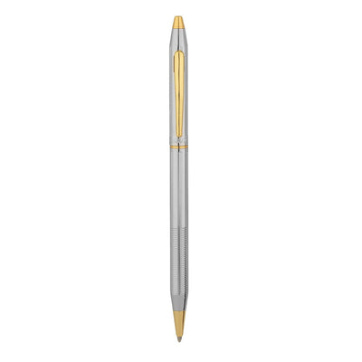 Bagutta Tratto di Stile Penna a Sfera Argento e Oro con Stelo Multilinea