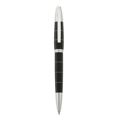 Bagutta Tratto di Stile Matita Portamine 0,7 mm Nera con Righe Cromate