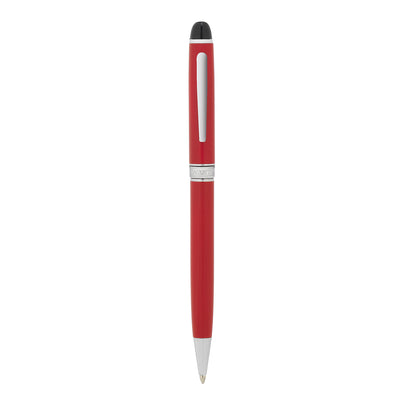 Bagutta Tratto di Stile Penna a Sfera Slim Rossa con Terminale Nero