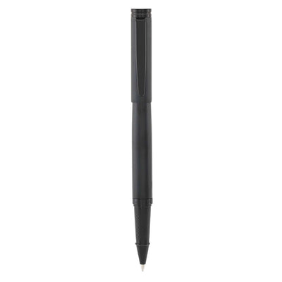 Bagutta Tratto di Stile Penna Roller Nera con Clip Tono su Tono