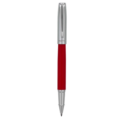 Bagutta Tratto di Stile Penna Roller Bicolore Rossa con Cappuccio Cromato