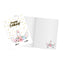 81325 - BIGLIETTI BUON COMPLEANNO CON FOIL ARGENTO (12PZ)