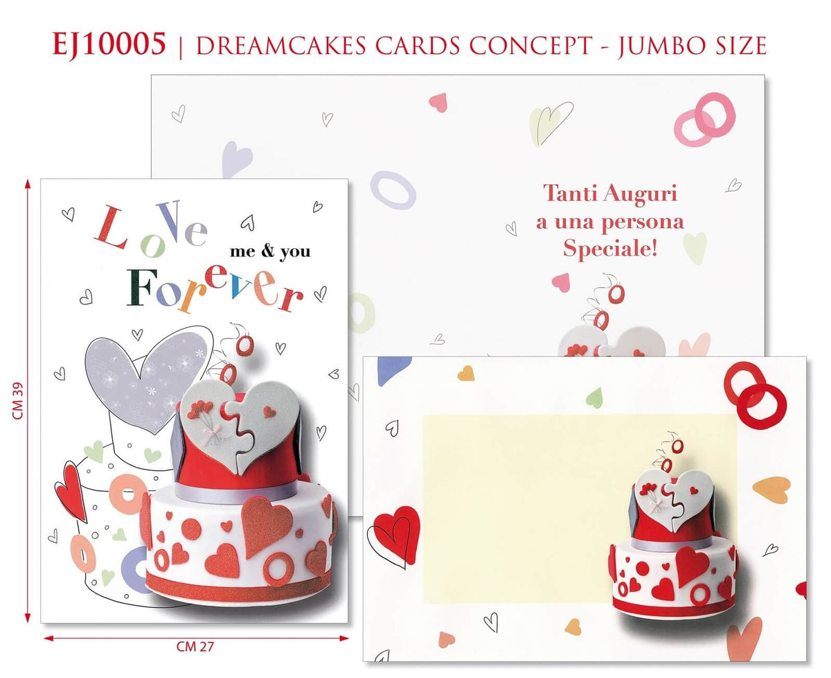 EJ10005 - MATRIMONIO JUMBO SIZE 39x27  (1PZ)