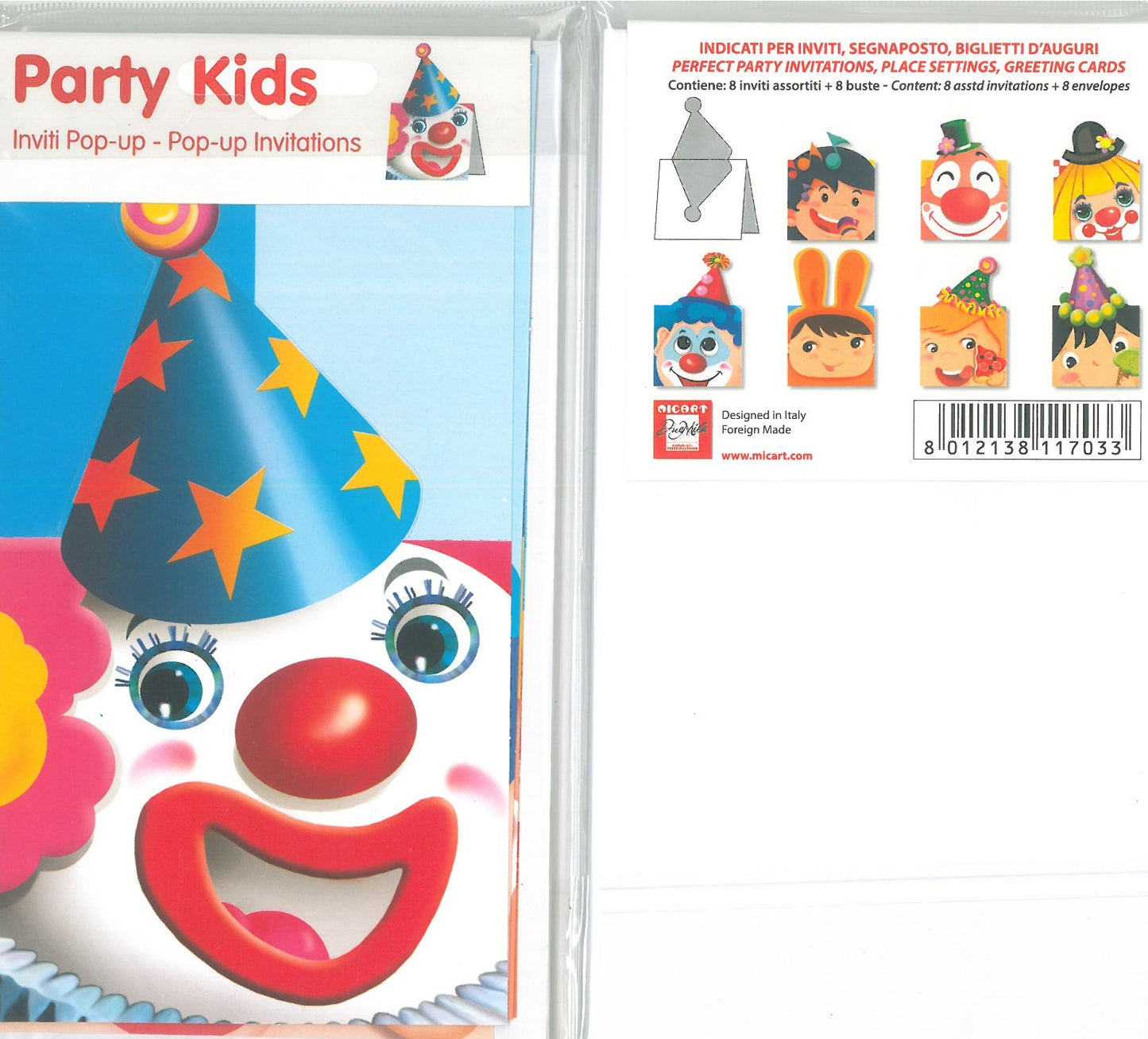 E4083/4/5 - INVITI POP-UP (12PZ X 8FF)