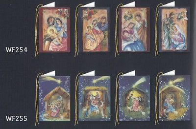 WF254/55 - BUON NATALE CHIUDIPACCO SACRO  (100PZ)