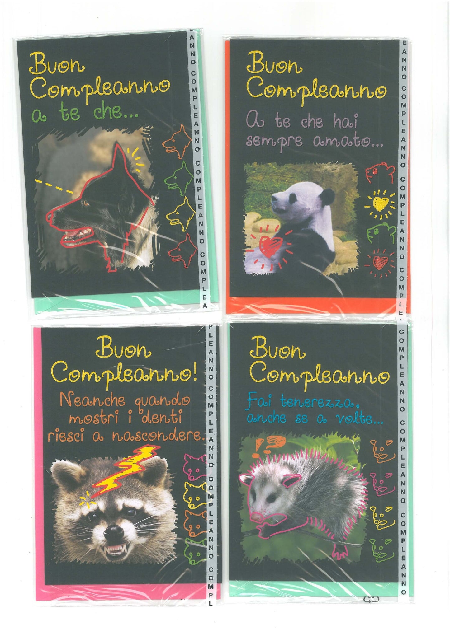 H39208/9 -  BUON COMPLEANNO  FEELING (12PZ)