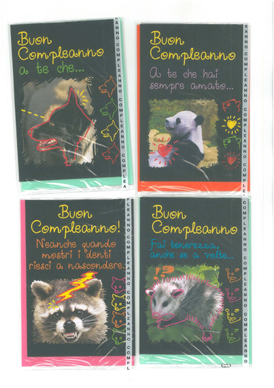 H39208/9 -  BUON COMPLEANNO  FEELING (12PZ)