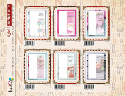 ALP24 - BUON COMPLEANNO / TANTI AUGURI CON BLOCK NOTES  (12PZ)