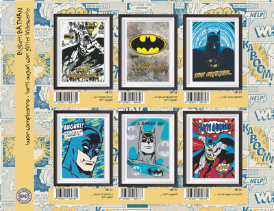 AWF01 - BUON COMPLEANNO / TANTI AUGURI  BATMAN (12PZ)