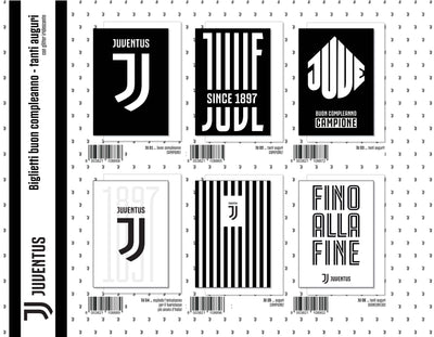 AJU01 - AUGURI JUVENTUS (12PZ)