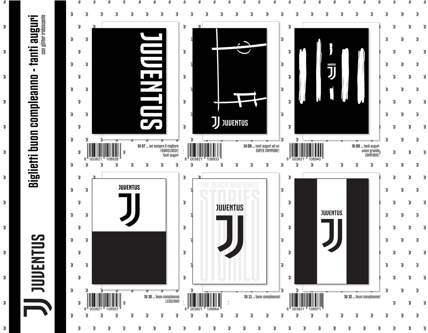 AJU02 - AUGURI JUVENTUS (12PZ)