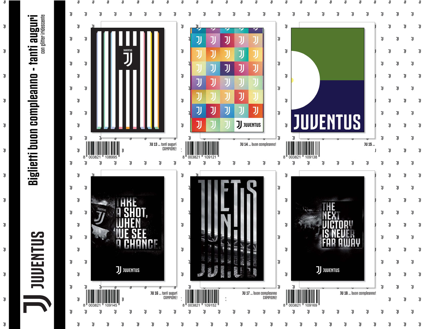 AJU03 - AUGURI JUVENTUS (12PZ)