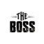 Tazza in ceramica The Boss scritta audace caratteri decisi design ufficio