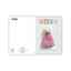 ALOC16 - BIGLIETTI NASCITA CON FOIL ORO (12PZ)