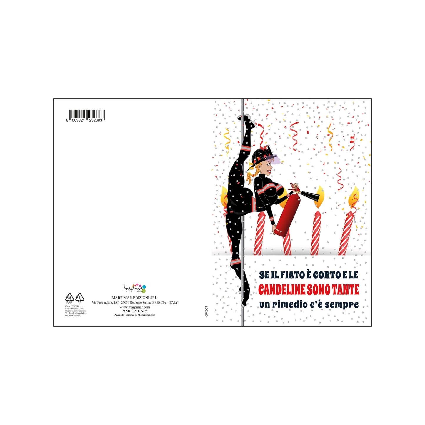 AGVD18 - BIGLIETTI AUGURALI COMPLEANNO E AUGURI CON FOIL OLOGRAFICO (12PZ)