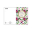 ATSC24 - BIGLIETTI AUGURALI SPECIALI COMPLEANNO FLOWER CON APPLICAZIONE E GLITTER (12PZ)