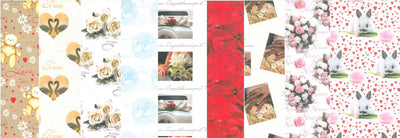CZ08 - CARTA REGALO MATRIMONIO/LOVE 9 SOGGETTI (9PZ)