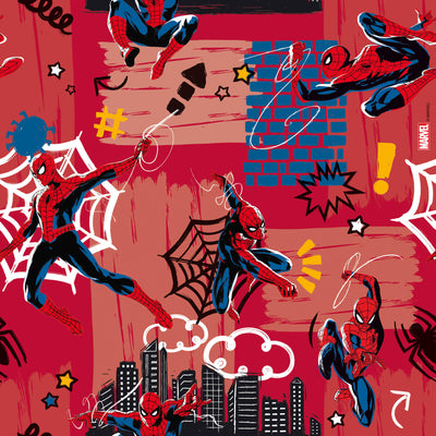 CARTA REGALO MARVEL SPIDERMAN ROSSA 70X100