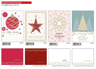ABNB25 - BUON NATALE TAGLIO LASER (12PZ)