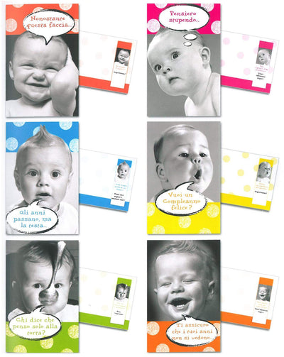 BUON COMPLEANNO BEBE' POIS (12PZ)
9914910283