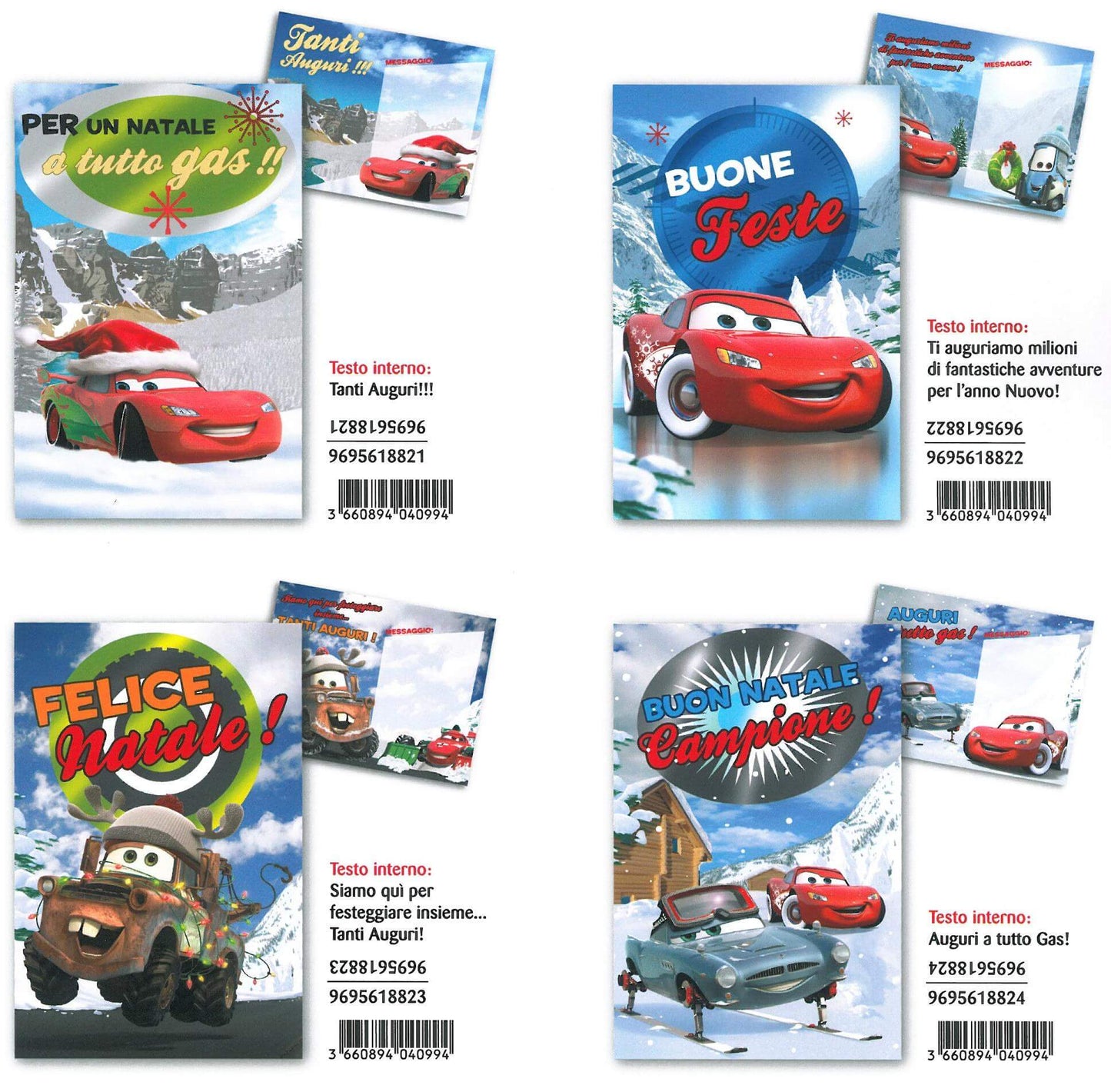 NATALE CARS 2 (12PZ)
9695618829