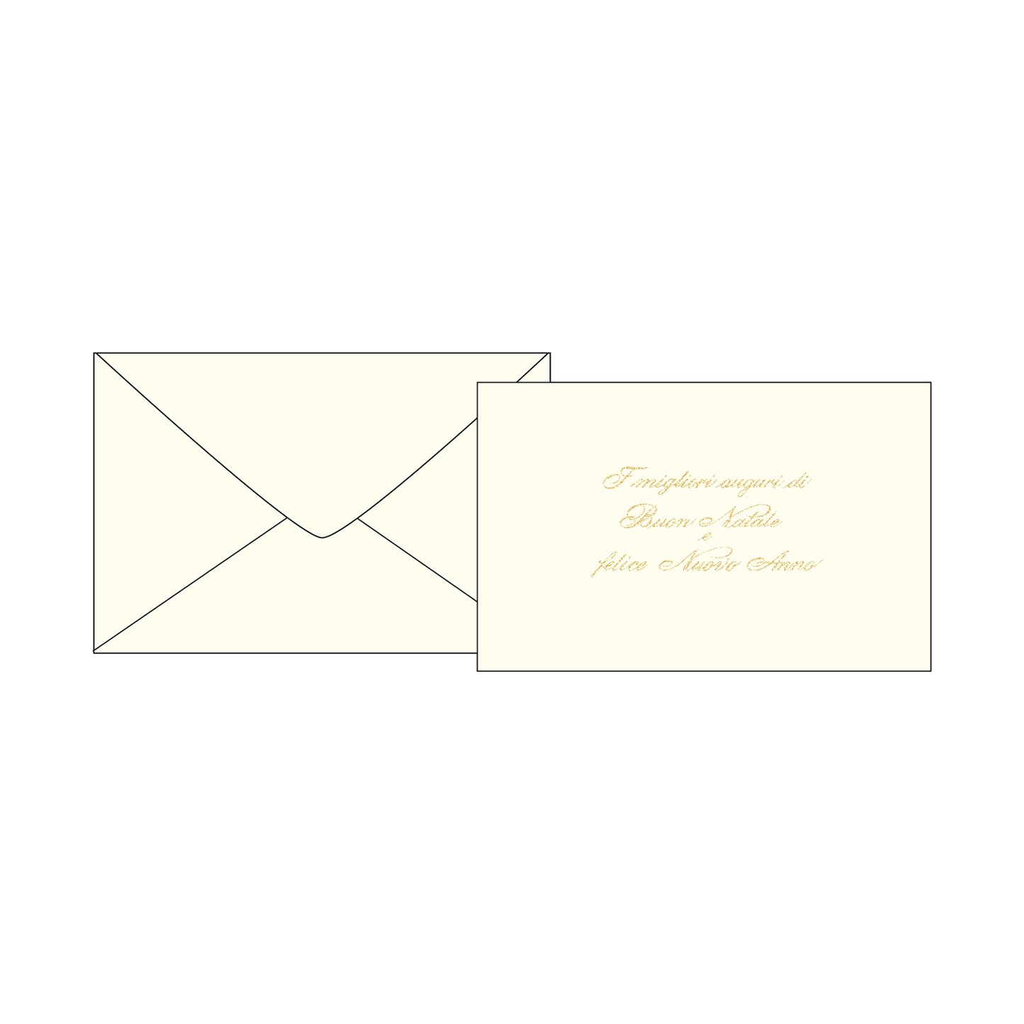 04-1123-01 BUON NATALE MIGNON AVORIO ORO POLVERE (100PZ)