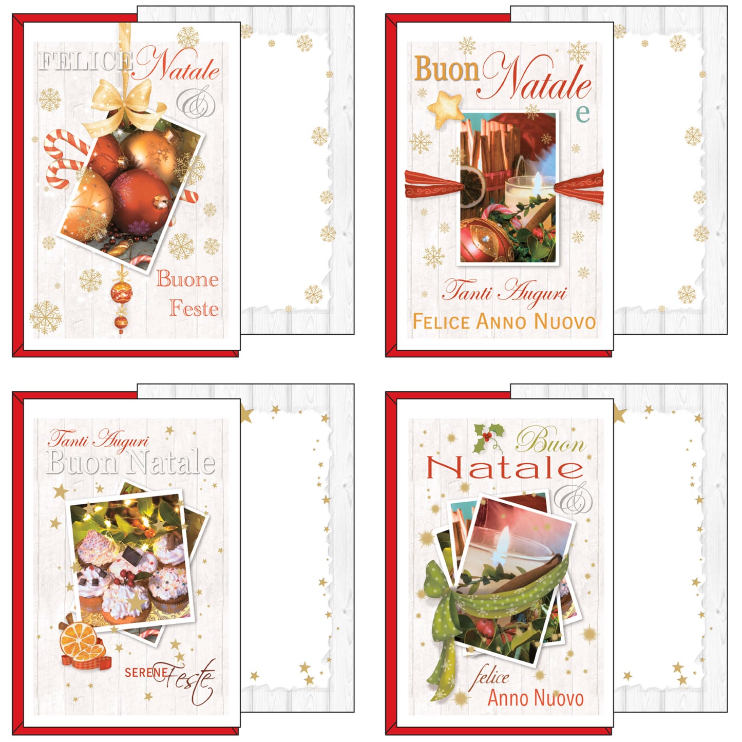 04-4396-01 BUON NATALE FOTO DI NATALE (12PZ)