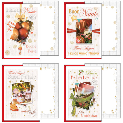04-4396-01 BUON NATALE FOTO DI NATALE (12PZ)
