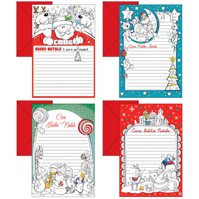 04-8067-01 LETTERINE BABBO NATALE DA COLORARE