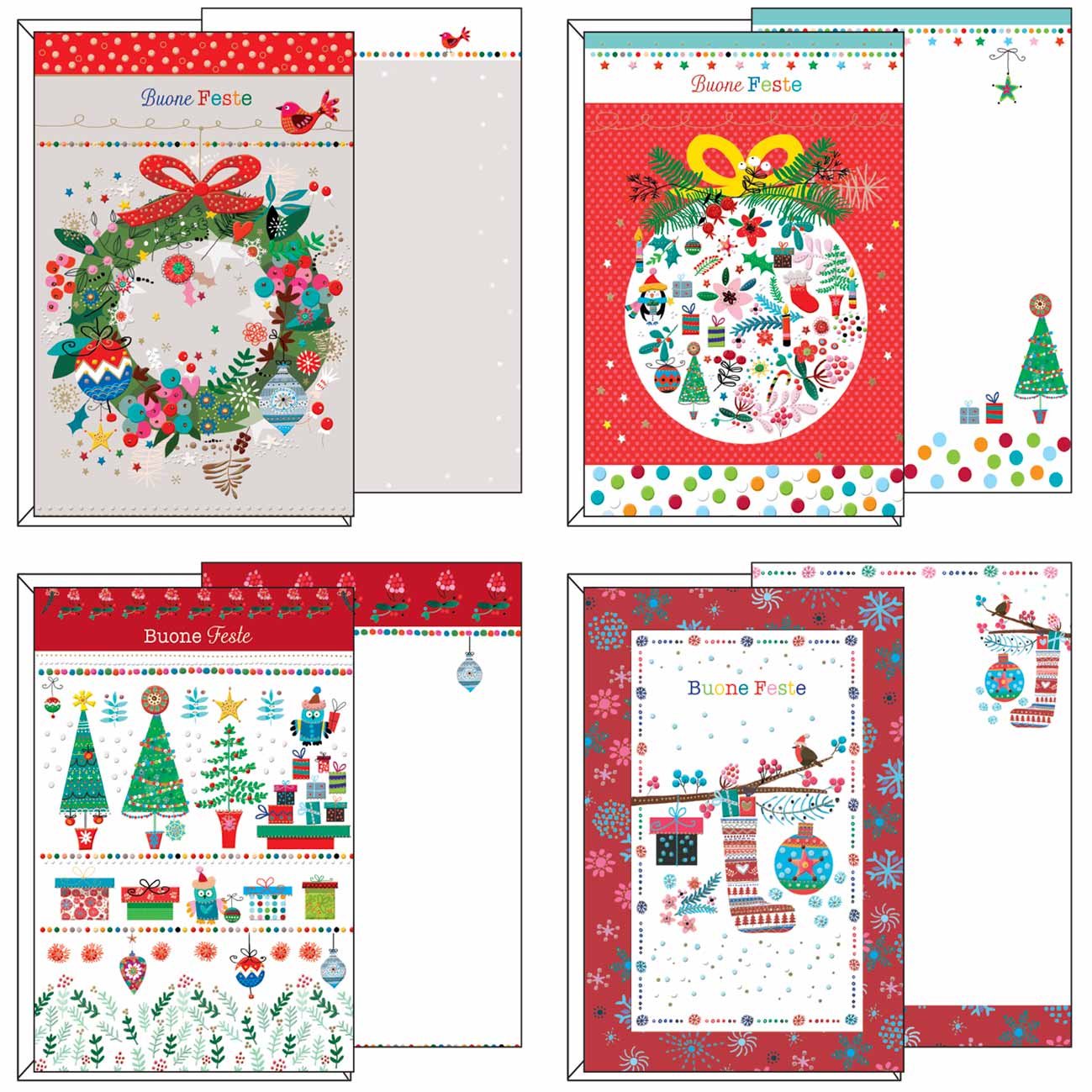 04-4704 BUON NATALE MINIATURE NATALIZIE (12PZ)