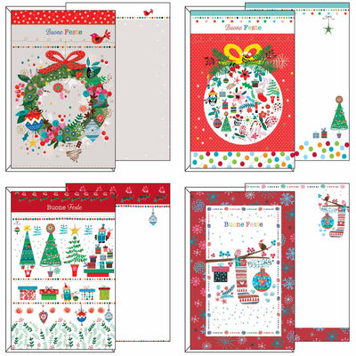 04-4704 BUON NATALE MINIATURE NATALIZIE (12PZ)