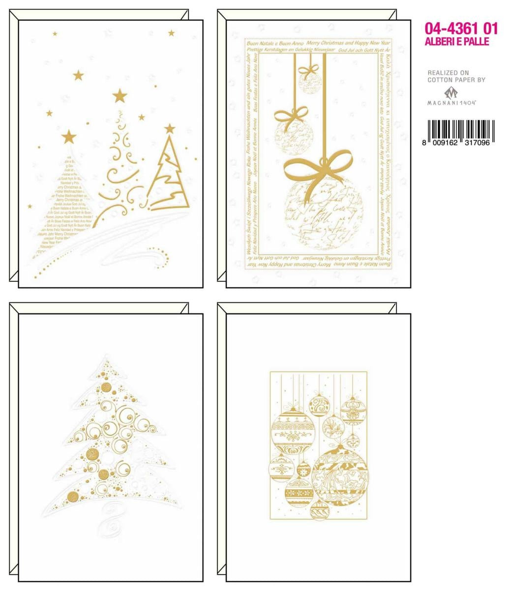 04-4361-01 BUON NATALE DECORI E STELLE (12PZ)