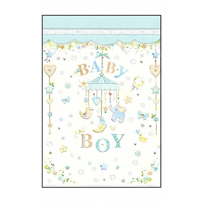 17-8028-01A  NASCITA GIOSTRINA BABY BOY (6PZ)