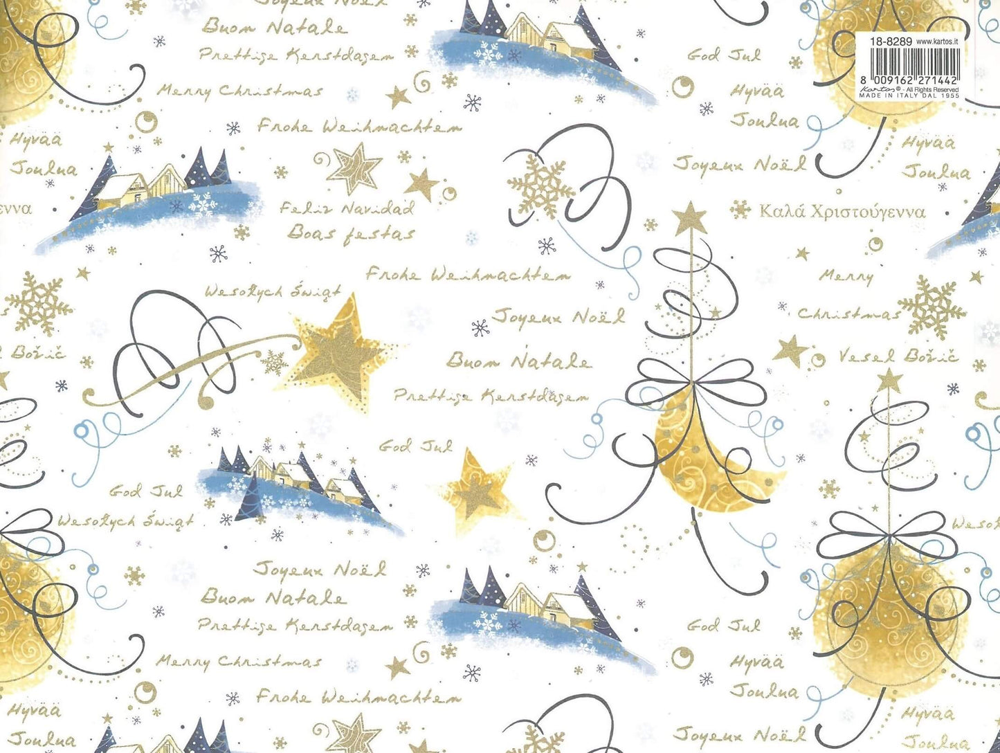 18-8289  CARTA REGALO KARTOS 70x100 NATALE