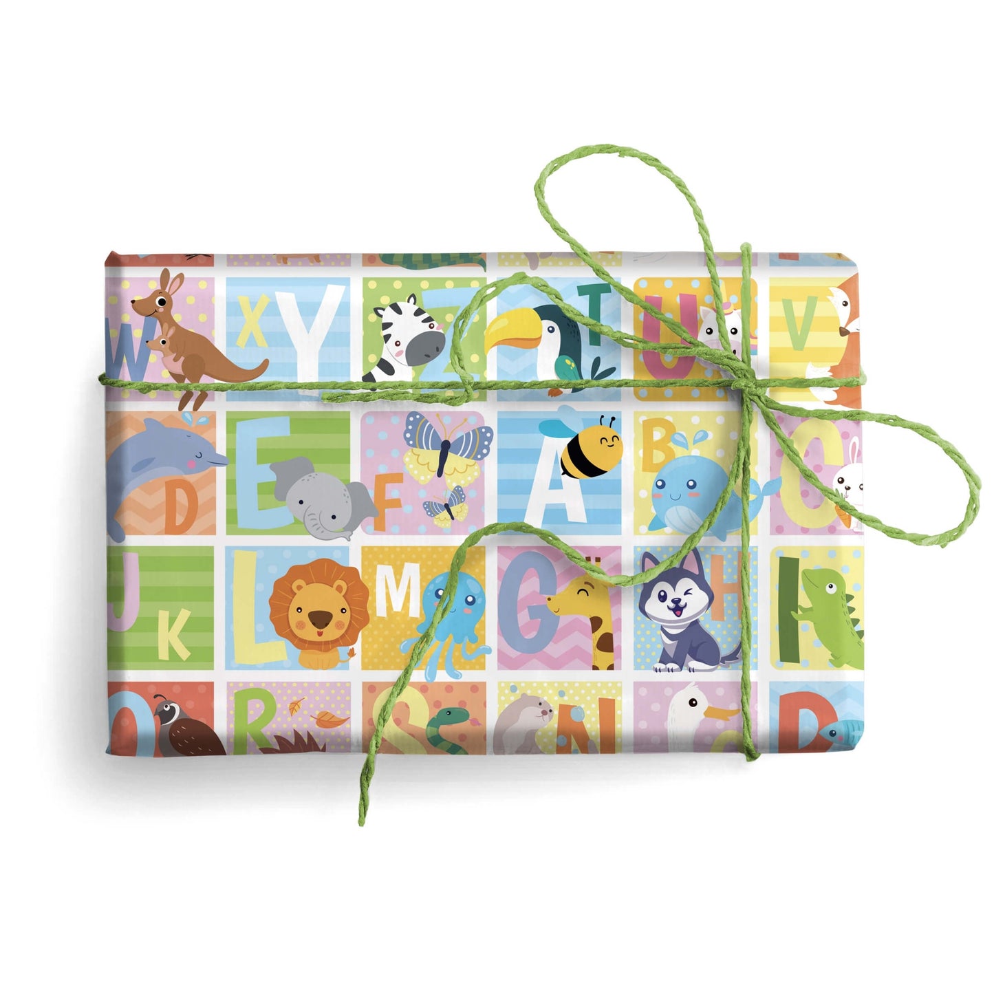 Carta Regalo Alfabeto degli Animali Foglio 70 x 100 cm - 189176