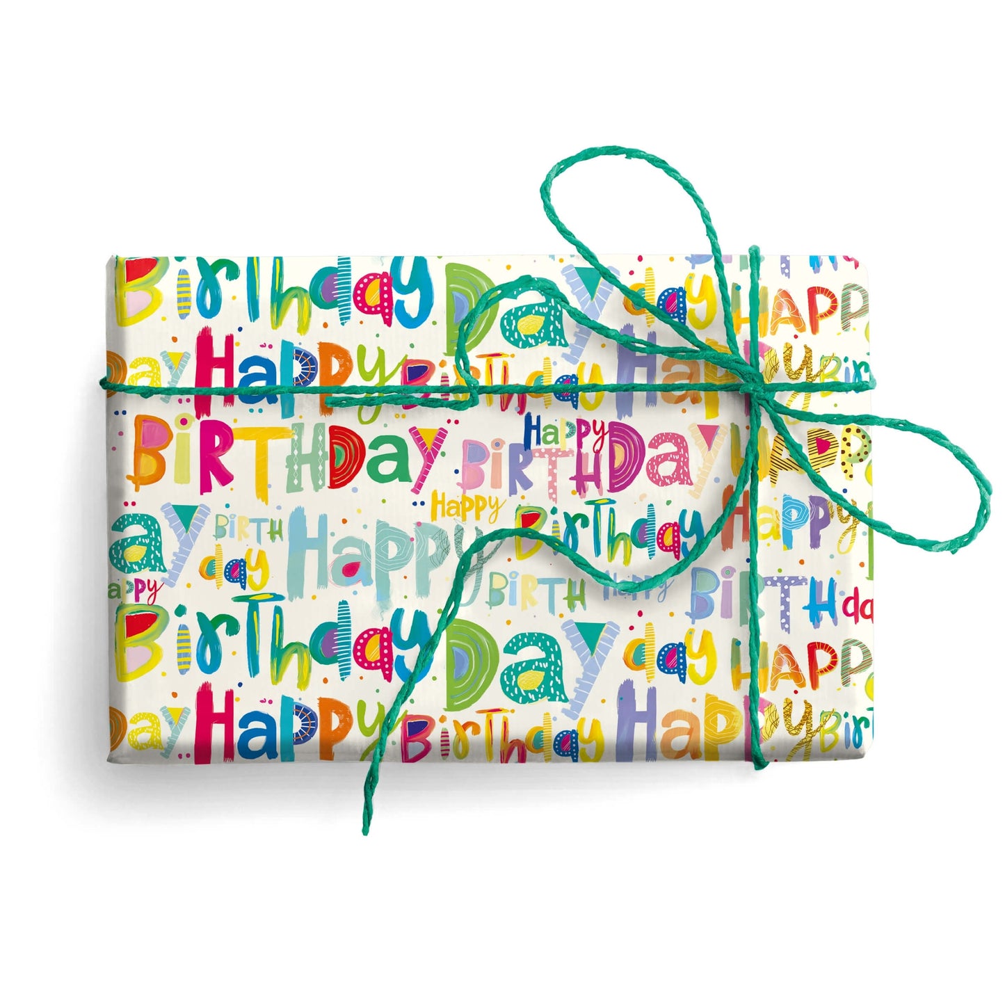 Carta Regalo Compleanno con Testo Multicolore Foglio 70 x 100 cm - 189094