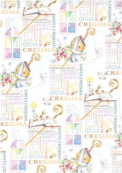 18-8532  CARTA REGALO KARTOS 70x100 CRESIMA  (10PZ)