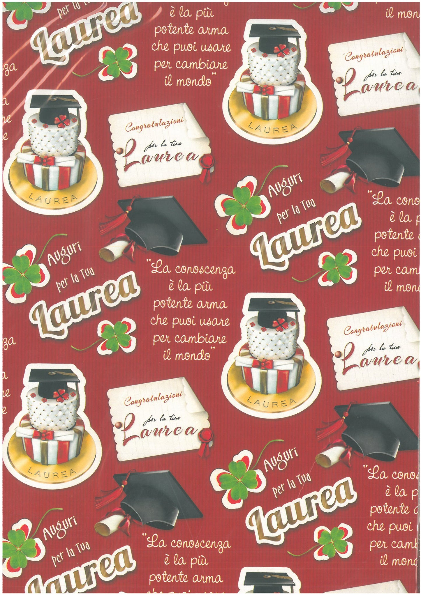 18-8530  CARTA REGALO KARTOS 70x100 LAUREA