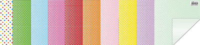 18-88..  CARTA REGALO KARTOS 70x100 - POIS/RIGHE ASS.TA (10PZ)