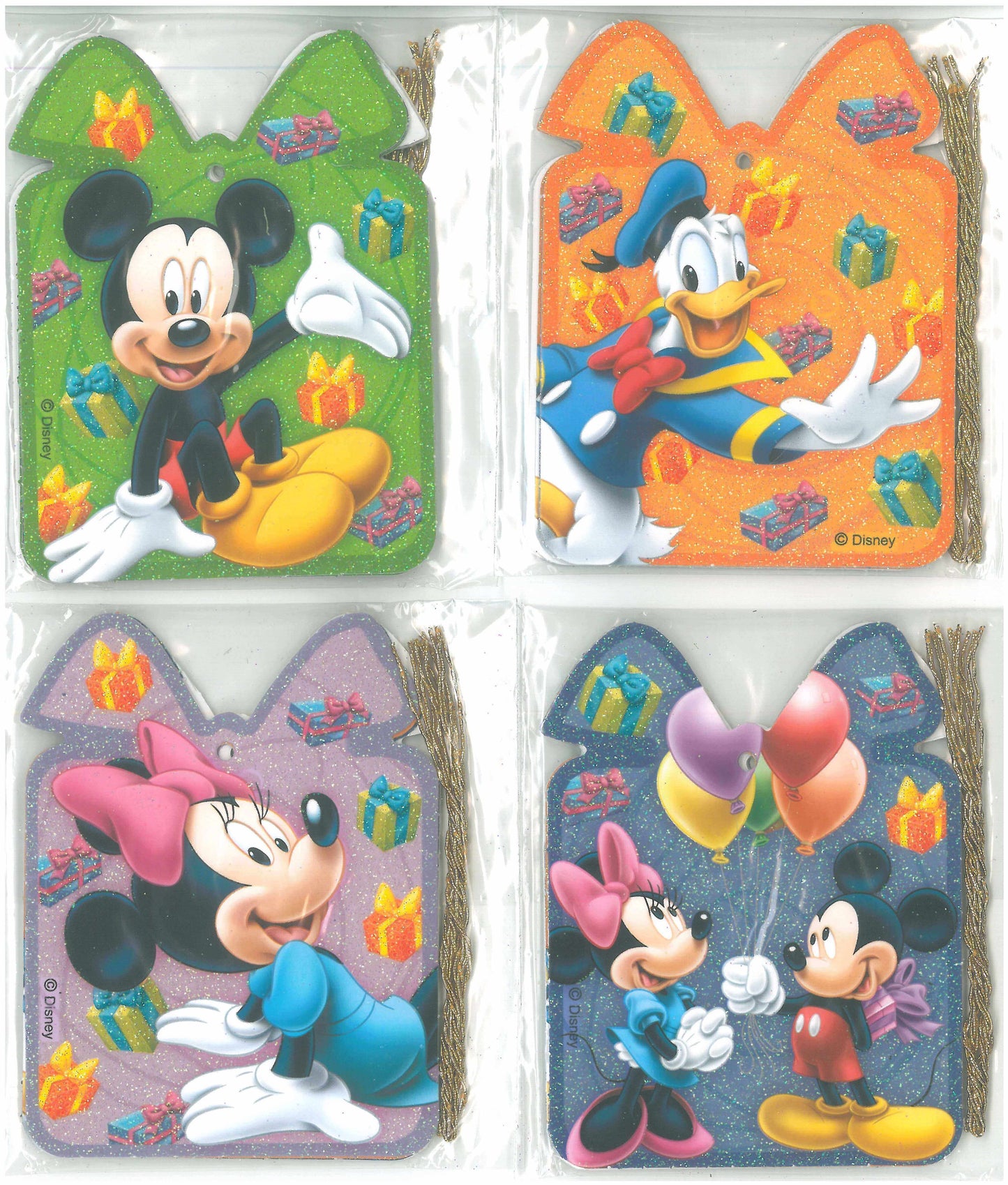 SEGNA PACCHI DISNEY SADOCH 9,5cm x 7CM (6PZ)