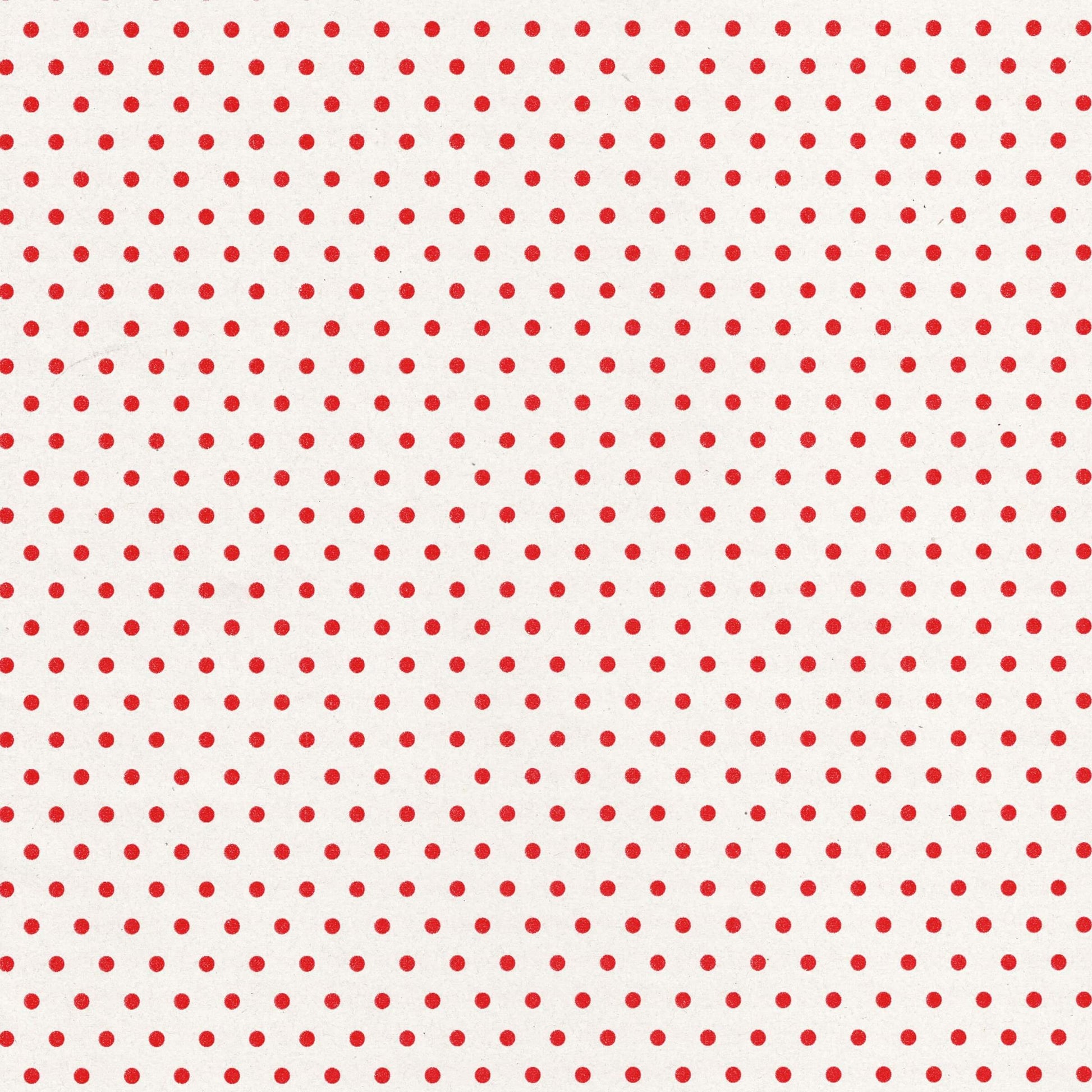 Carta regalo Sadoch ecoCarta bianca con pois rossi 70x100 cm in carta riciclata 100%