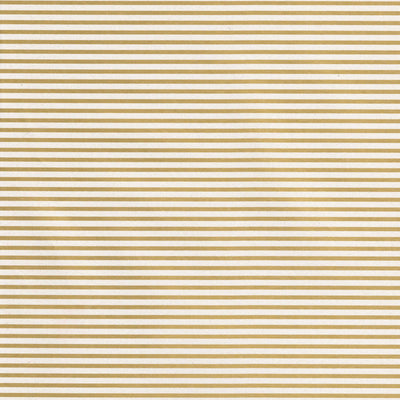 Carta regalo Sadoch ecoCarta bianca con righe oro 70x100 cm in carta riciclata 100%