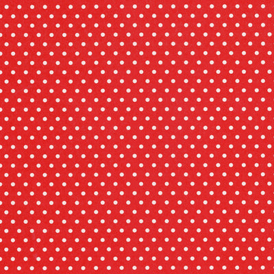 Carta regalo Sadoch ecoCarta rossa con pois bianchi 70x100 cm in carta riciclata 100%