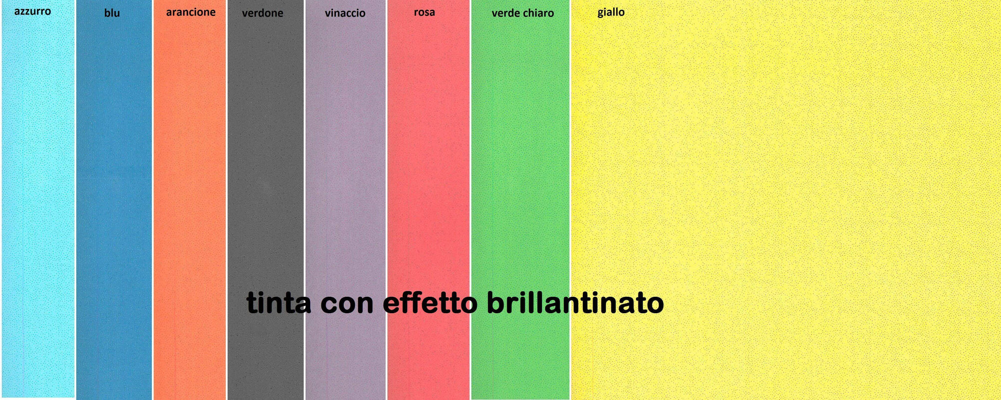 Carta regalo Loris of Florence Brillantini 70x100 cm 80 gr 8 fogli made in Italy
