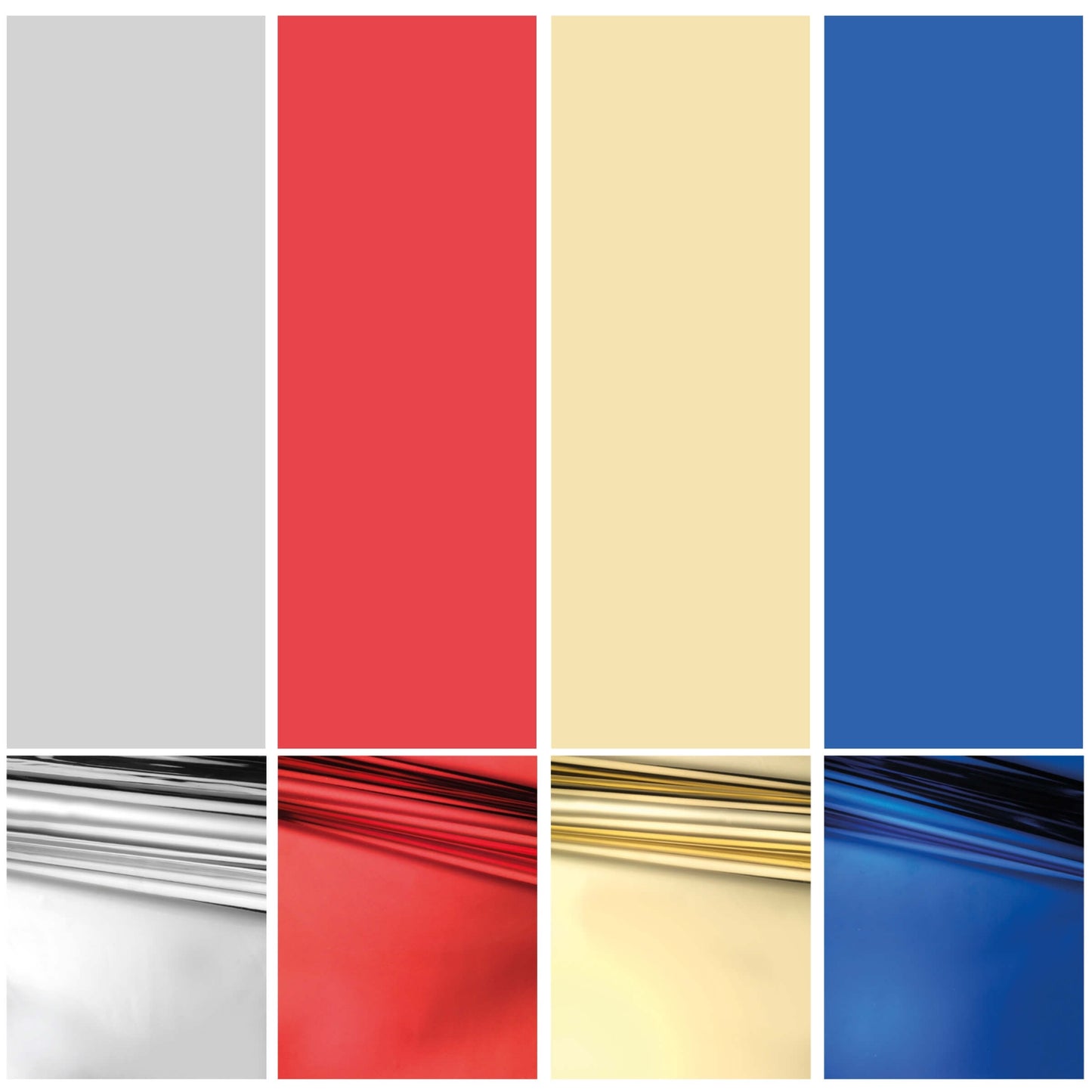 BUSTE METALLIZZATE 25x40 (100PZ) COLORI ASSORTITI LUCIDI