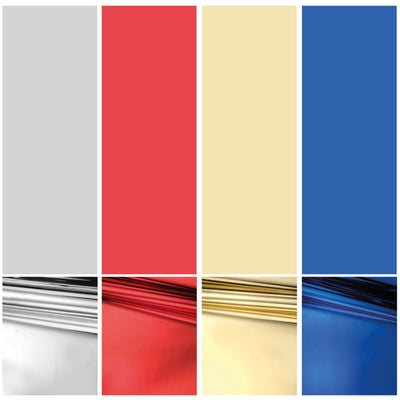 BUSTE METALLIZZATE 25x40 (100PZ) COLORI ASSORTITI LUCIDI