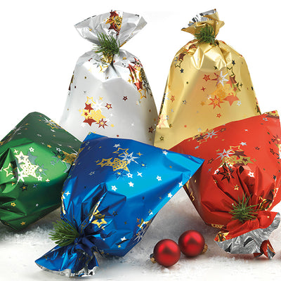 BUSTE REGALO IN PPL A SACCO 35x50 ANTARES (50PZ)
