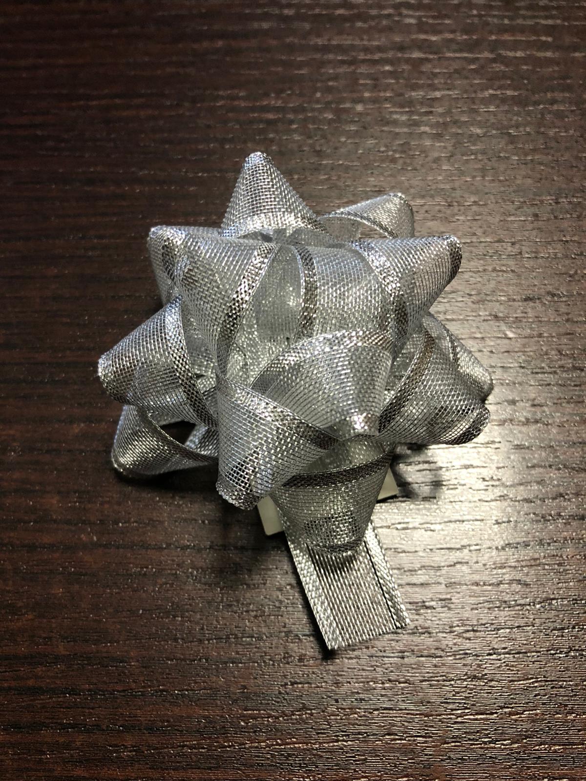 COCCARDE STAR KY600 15mm ARGENTO (60PZ)