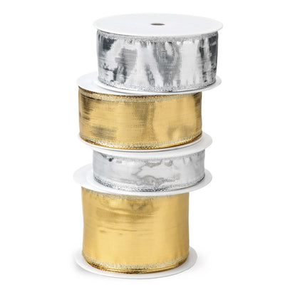 Nastro Lightmetal Oro Brizzolari 60mm x 25m, superficie metallica dorata