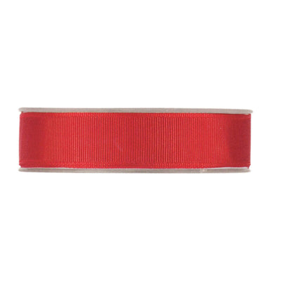 Nastro Gros Grain Rosso 10 mm x 50 m - 2063 08